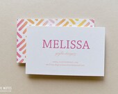 Set of 100 Summer Set Business Cards