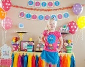 Monster Bash Birthday Party Collection - DIY Party Printables - Digital Files Il_170x135