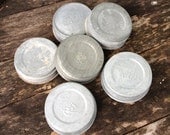 10 Vintage Zinc Lids for Blue Ball Mason Fruit Jars