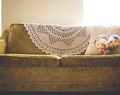 Doily Blanket "Willow" in Linen --READY TO SHIP--