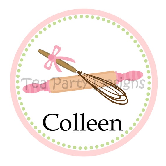 Bake Shoppe...Personalized Baking Party Iron-on Shirt Transfer Il_570xn