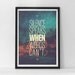 Silence Speaks - Quote Large Print Limited Edition