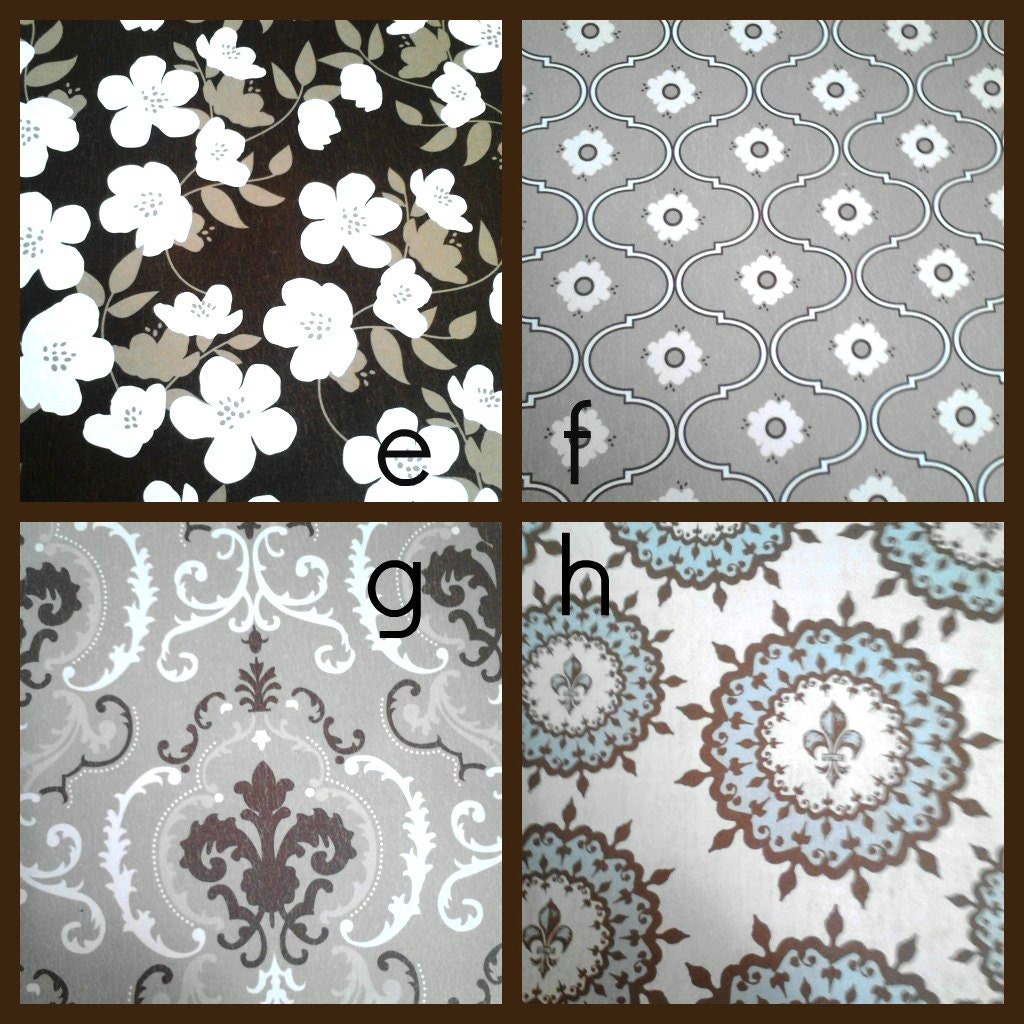 Tile Coasters- Brown and Blue French Prep paper you choose the design