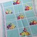 Vintage Aqua Fruit Runner-Towel