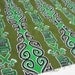 1950s Dress Fabric Vintage Tiki Dress Novelty Fabric