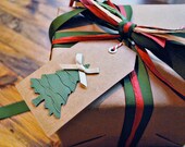 christmas gift tags kraft christmas tags christmas tree tags kraft tags by oscar & ollie