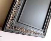 Modern CHALKBOARD Narrow Black Distressed Rectangle MAGNETIC Chalk Board Decorative Kitchen Chalkboard Chalk Board - Ready to Ship