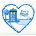 Home is where the TARDIS, 8x8, 8x10, or 8.5x11 print