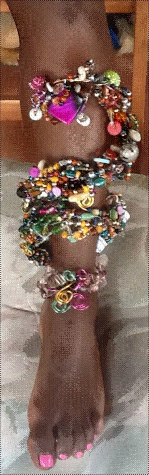 Leg Wrap-Sody Bracelet (Shalamar)