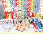 PARTY PRINTABLE - Rainbow Art Paint Party Collection - As Seen on Hostess with the Mostess - Petite Party Studio Il_170x135