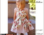 Alexandra PEASANT DRESS PATTERN, Children's Sewing Patterns, Girls Dress Patterns, Baby, Toddler, E Book, Tutorial, 5 Berries