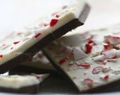 Peppermint Bark White Chocolate Dark Chocolate Candy Canes 7.5oz