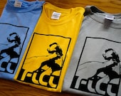 FLCL Fooly Cooly Lord Canti Inspired Screenprinted T-Shirt