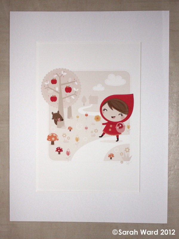 Little Red Riding Hood Print