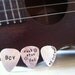 SALE-Personalized Guitar Pick...Hand Stamped