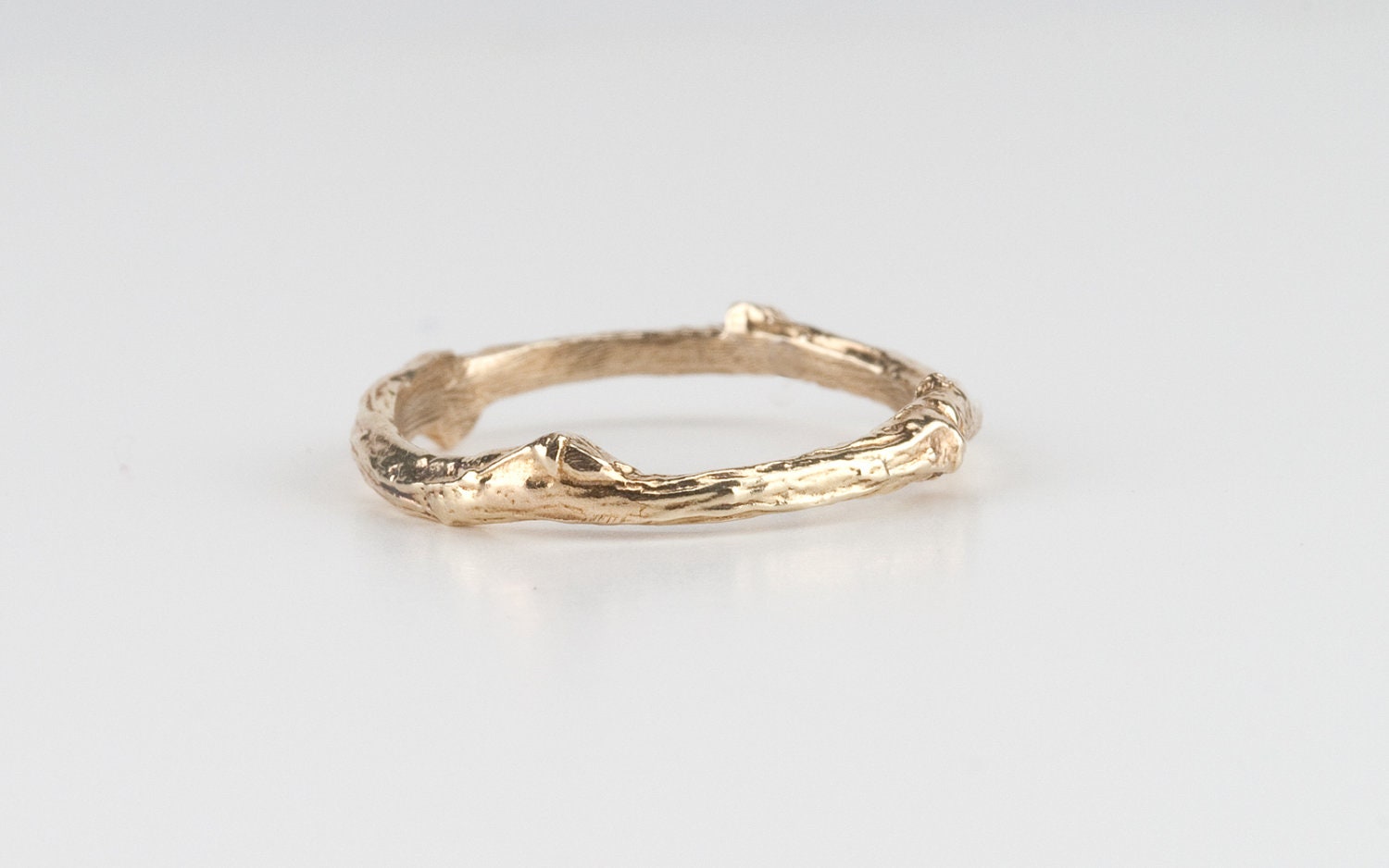 Brass Twig Ring