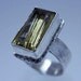 Rutile Quartz Ring in Sterling Silver, Size 8