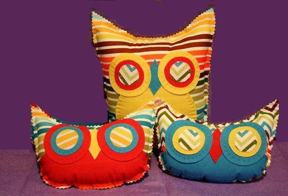 Rainbow Owl Family