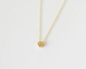 Tiny Skull Gold Filled Necklace - everyday necklace, gift ideas, best friend gift, birthday gift, for her, under 25