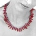 Hot Pink Necklace, Candy Pink and Blue Jewelry, Boho Chic Rustic Jewelry, Fuchsia Pink, Asymetrical Bohemian, Spring Fashion 2013