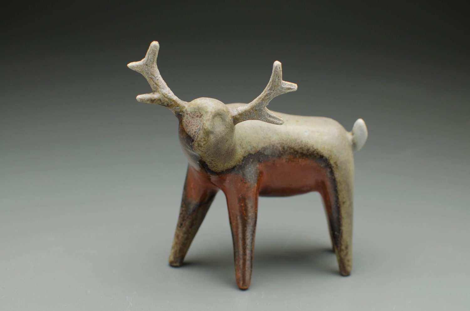 Antlered Chimera - a one of a kind hand made sculpture