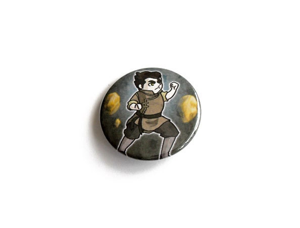 Bolin Legend of Korra Pinback Button/Magnet
