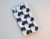 cat phone case - iphone 5 - kitty cats - 4 / 4S / 3G / 3GS / samsung S2 / S3