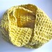 Organic Cotton Scarf in Yellow