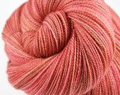 HAWAIIAN RED DIRT  Superwash Merino Wool Lace Weight Yarn