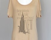 New York City Streets Will Make You Feel Brand New Dolman Organic Tee