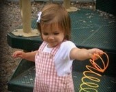 Rosebud Pink Gingham - A Good Day OVERALLs