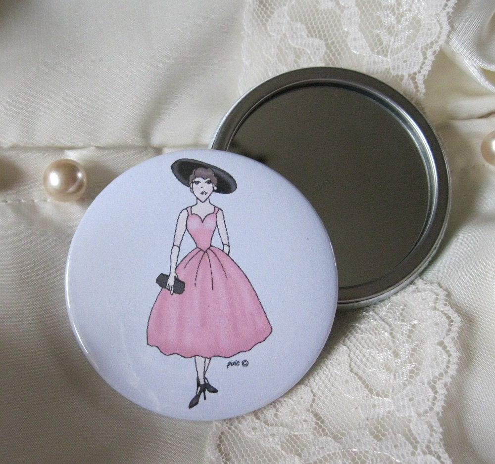 Fairy Mother and Child Pocket Mirror