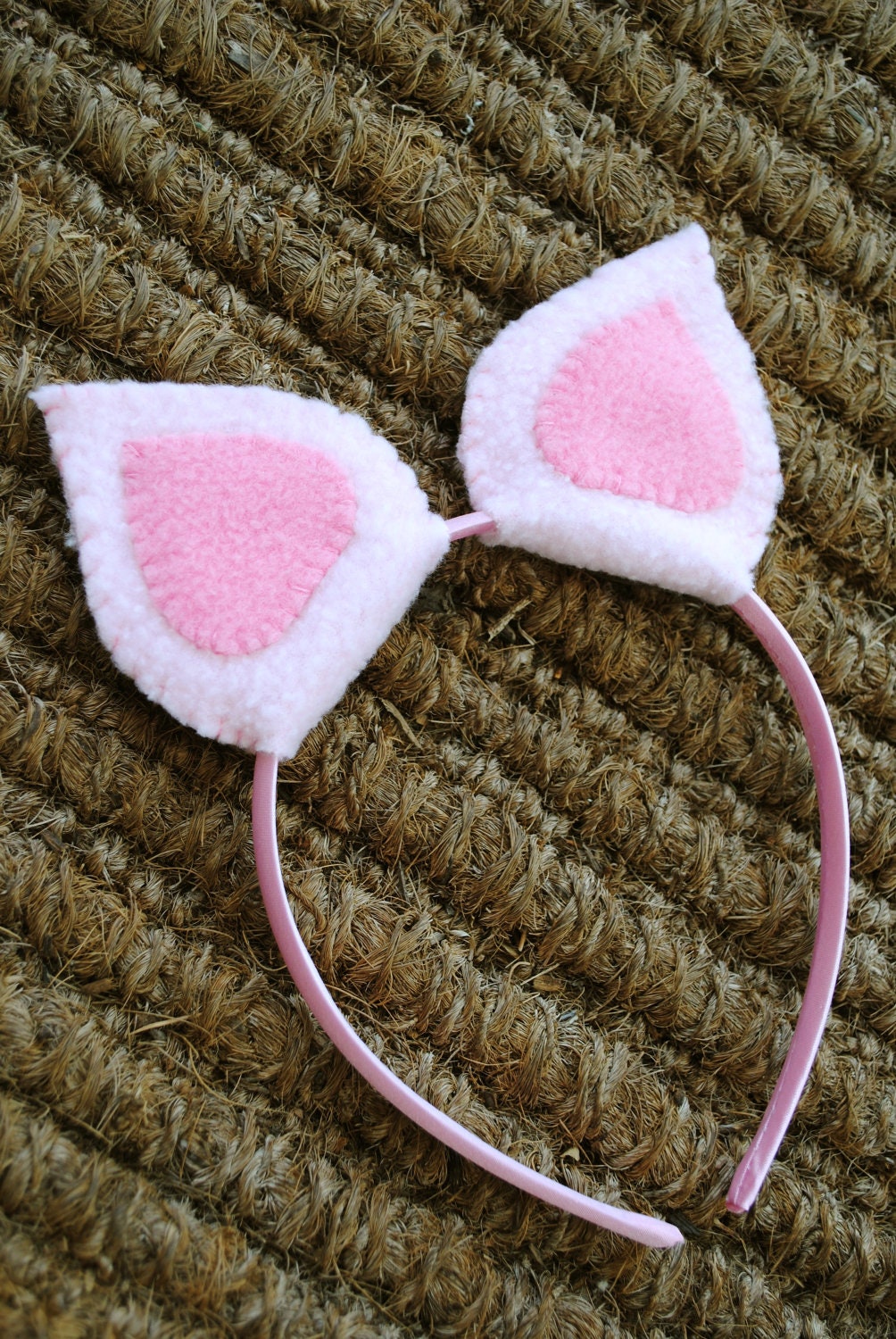 Plush Pig Ears Headband