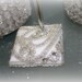 Guest Book pen holder, crystallized