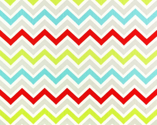 Child Toddler Kid's Play Teepee/Tent Hideaway in Zig Zag Chevron Harmony Twill