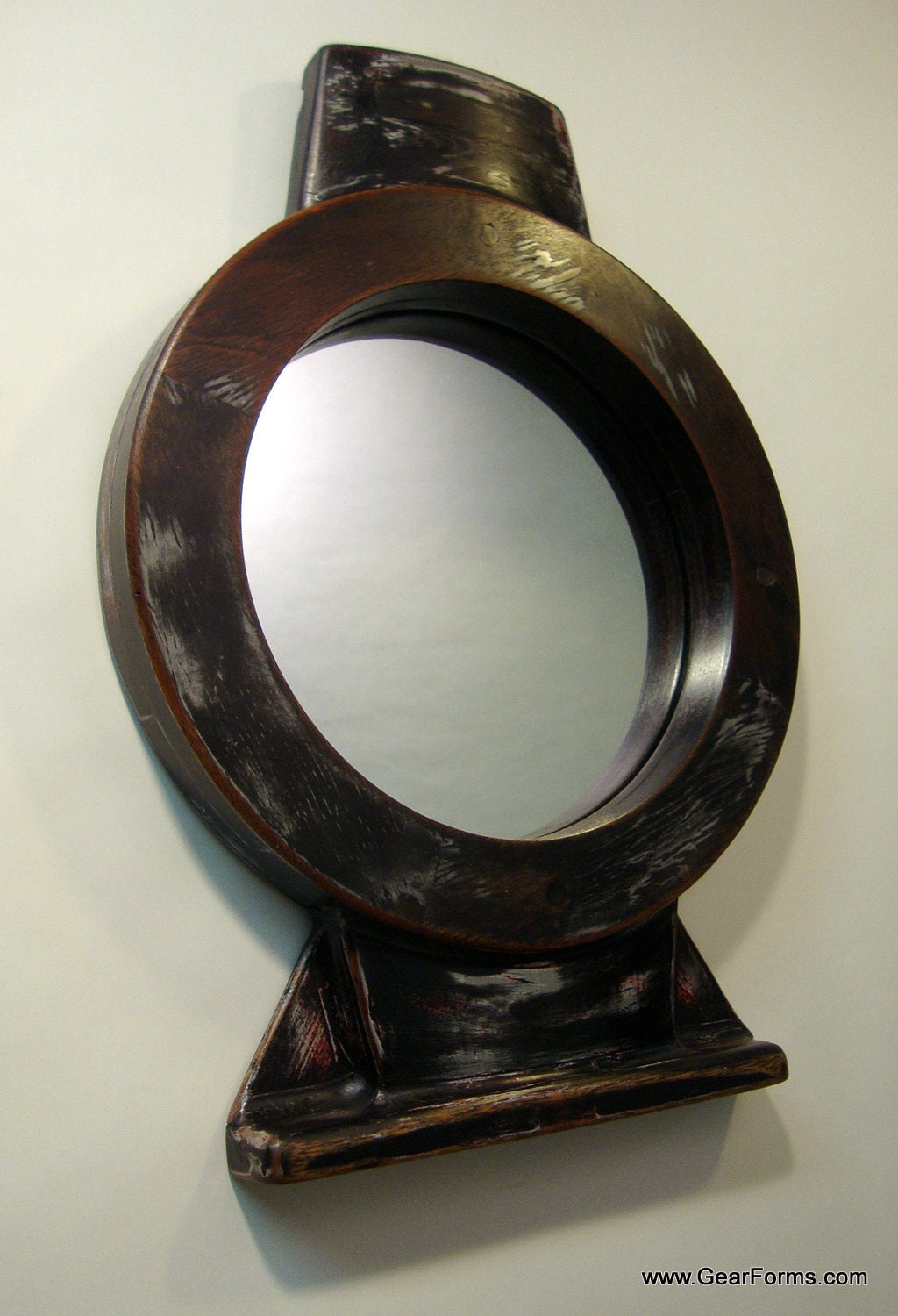 Gray & Black Hatch Door Opening - Antique foundry pattern