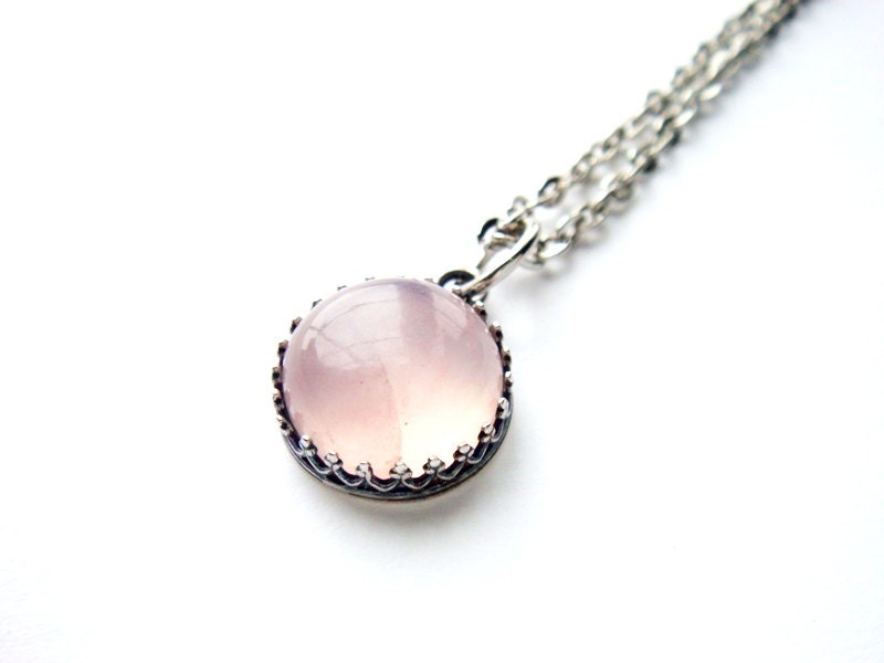 Natural Rose Quartz Necklace