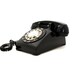 Vintage BLACK Rotary Phone