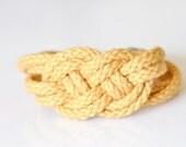 Sailor Knot Bracelet - Honey Mustard