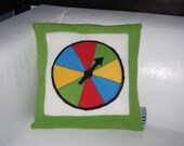 Board Game Spinner Pillow - Geek Chic Home Decor