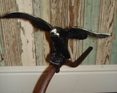 Vintage Eagle Flag Pole Topper/ Light Fixture Topper