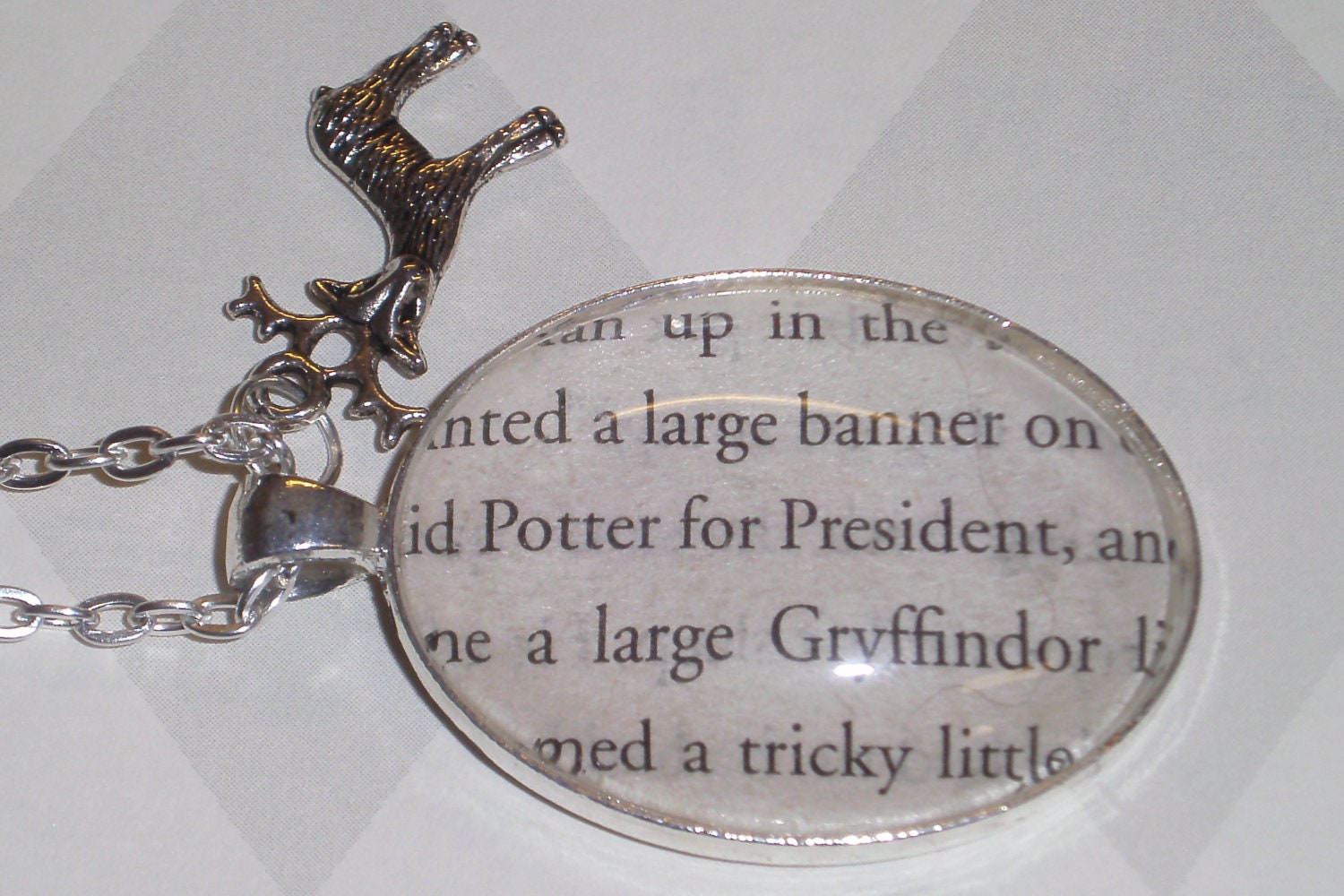 Harry Potter "Potter for President"  Necklace