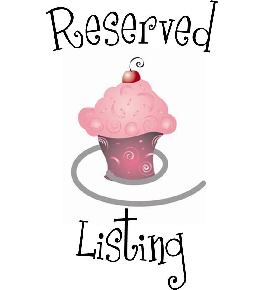 Reserved Listing - Molly Oates