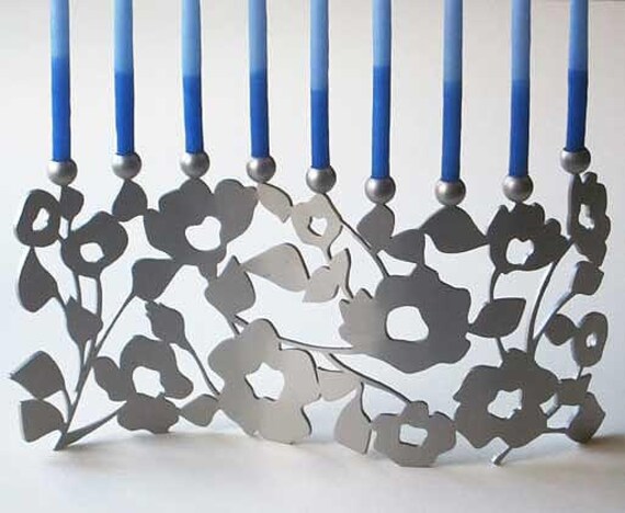 Blooming Menorah