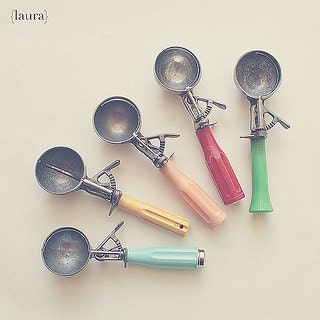 Kitchen Photography  - Vintage Ice Cream Scoopers - Dreamy and Vintage Inspired Home Decor - "Nostalgia"