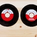 DIY printable- Rockabilly record invitation