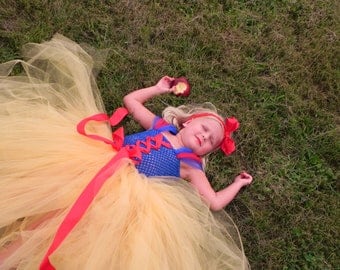 Snow White -Snow White inspired Tutu Dress-Halloween