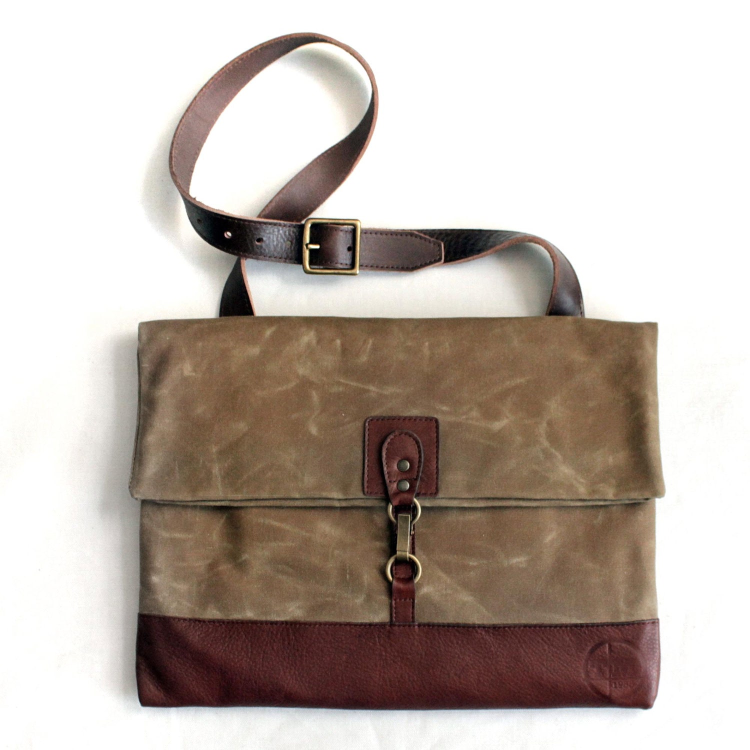 Envelope Messenger - Waxed Canvas
