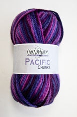 Cascade Pacific Chunky Wool/Acrylic Blend Yarn in BEET, Color 53
