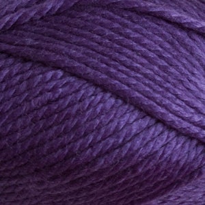 Cascade Pacific Chunky Wool/Acrylic Blend Yarn in VIOLET, Color 38